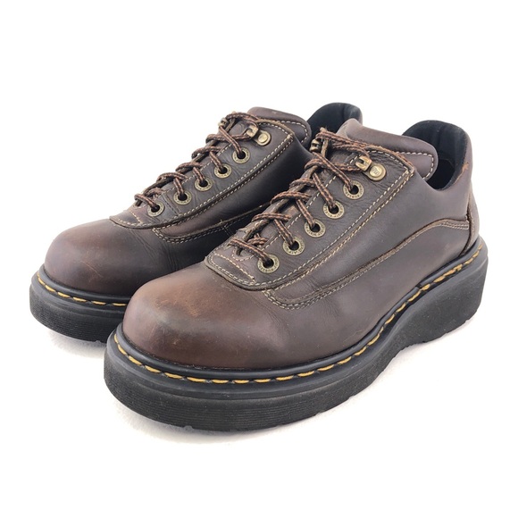 Dr. Martens Vintage MIE Brown Leather Oxfords UK 8 main image 12